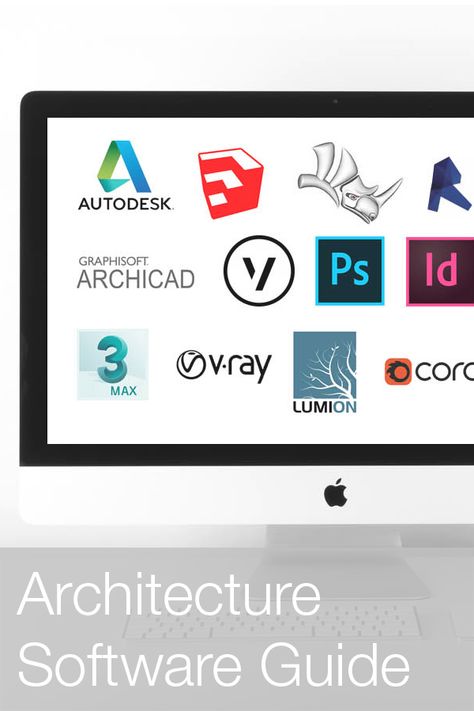 Everything you need to know about architecture software and how to choose the best program for you and your workflow. Architecture Apps, Architecture Software, Architecture Websites, Software Architecture, Architecture Tools, Easy Photoshop Tutorials, Online Architecture, Architecture Program, Concept Sketches