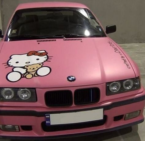 Hello Kitty, Exterior, Bmw E36 Coupe, E36 Coupe, Driving Test, Bmw E36, In 3d, Bmw, Kitty