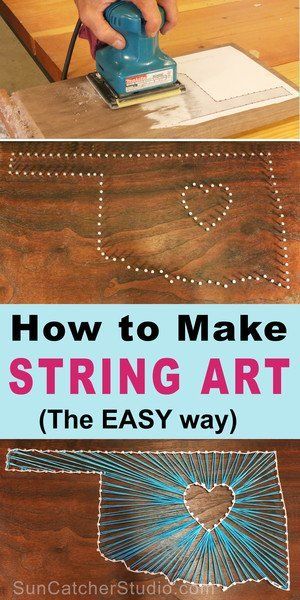 Family Art Projects, Diy Beginner, String Art Templates, String Art Tutorials, Arts And Crafts For Teens, Nail String Art, String Art Patterns, Arts And Crafts House, Project For Kids