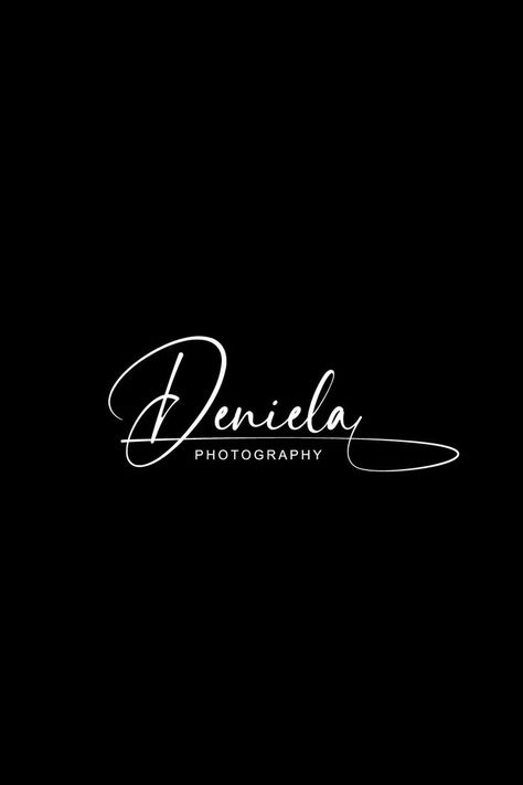 Cursive Logo Design, Cursive Signature, Photography Signature Logo, D Signature, Signature Logos, Boutique Logo Design, Foto Logo, Cool Signatures, Signatures Handwriting