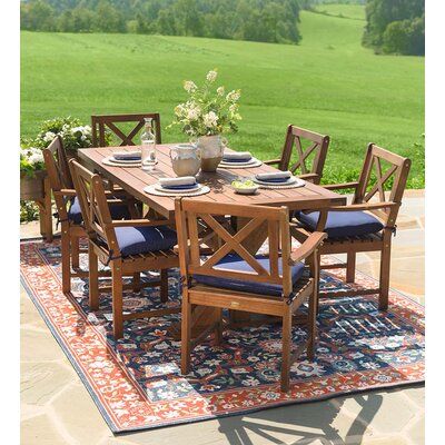 Eucalyptus Dining Table, Farm Dining Table, Crossback Chairs, Outdoor Entertaining Spaces, 7 Piece Dining Set, Dining Benches, Solid Wood Table, Solid Wood Dining Table, Table Seating