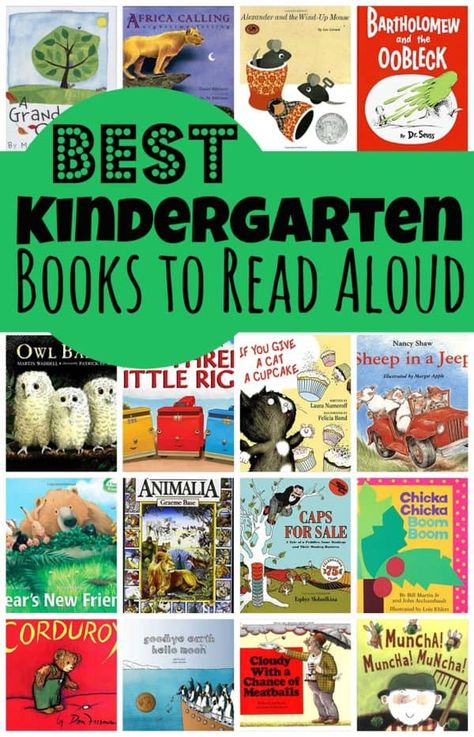 Looking for the best kindergarten books to read aloud, this book list is filled with great books you Kindergarteners will love to hear?  Just print the pdf file with the free printable kindergarten read alouds library book list to take with you to the library. Books For Kindergarteners To Read, Best Read Alouds For Kindergarten, Read Aloud Books For Kindergarten With Activities, Best Kindergarten Read Alouds, Books For Elementary Students, Kindergarten Books To Read, Kindergarten Read Alouds, Kindergarten Book List, Best Kindergarten Books