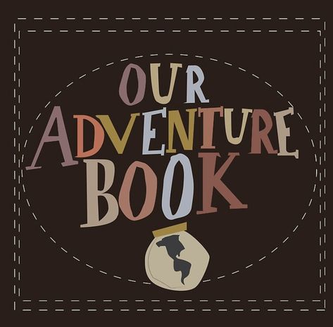 Up Adventure Book, Up Carl Y Ellie, Adventure Book Scrapbook, Carl Y Ellie, Our Adventure Book, Disney Dinner, Proposals Ideas, Disney Up, Cool Journals