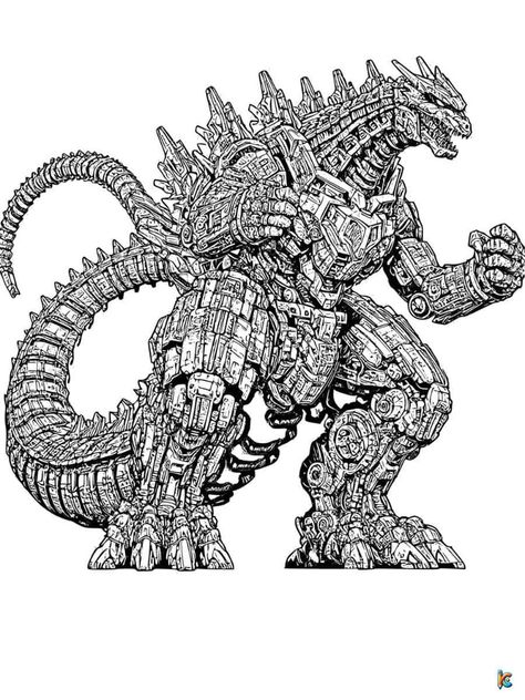 Explore Godzilla Coloring Pages: Free Printable Designs Godzilla Coloring Pages, Elf Printables, Hotwheels Birthday Party, Hot Wheels Birthday, Peppa Pig Birthday Party, Coloring Pages Free Printable, Alice In Wonderland Birthday, Peppa Pig Birthday, Colouring Printables