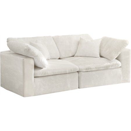 Cream Furniture, Mini Couch, Sofa Cream, Transitional Sofas, Mini Sofa, Loveseat Living Room, Bedroom Couch, Cream Sofa, Cozy Couch