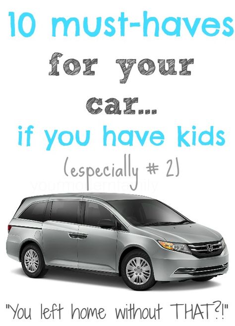 10 must-haves to keep in your car if you have kids… especially #2 from Your Modern Family Raising Kids, Organisation, Car Must Haves, Gif Disney, Car Rides, Mommy Life, Cars Organization, Baby Hacks, Mini Van