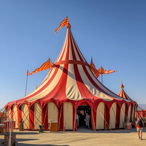 Circus Big Top Tent, Circus Tent Aesthetic, Old Circus Aesthetic, Circus Tent Drawing, Vintage Circus Tent, Circus Tent Illustration, Circus Tents, Clowncore Aesthetic, Carnival Tent