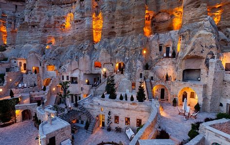 Yunak Evleri Cave Hotel Turkey Destinations, Cappadocia Turkey Fairy Chimneys, Fairy Chimneys Turkey, Ice Hotel Quebec, Turkey Honeymoon, Best Places In Italy, Unusual Hotels, Cave Hotel, Adventurous Honeymoon