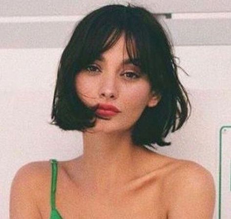 Hair Inspiration Bangs, Kort Bob, Bob Ideas, Super Hair, Trendy Hair, 짧은 머리, Short Hair With Bangs, Cut My Hair, Hair Short