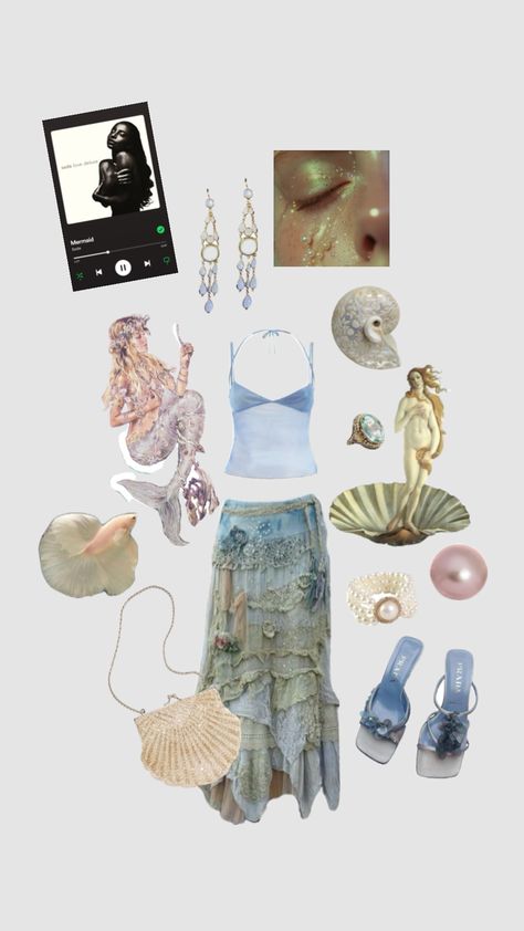 pisces aesthetic ♓️ Pisces Outfits, Pisces Aesthetic, Pisces Rising, Aesthetic Outfits, Aesthetic Clothes, Summer Vibes, Create Yourself, Mermaid, Girl Outfits