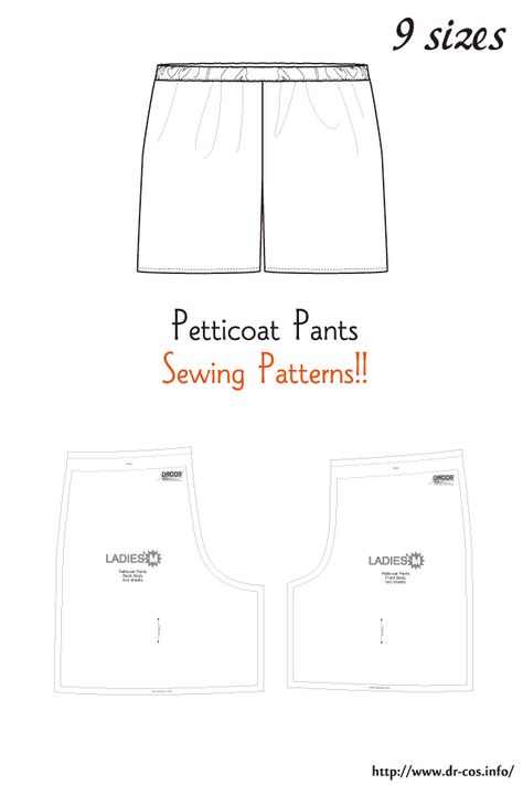 This is the pattern of a Petticoat Pants. inch size(letter size) Children's-4,8,10/Ladies'-S,M,L,LL/Men's-L,LL cm size(A4 size) Children's-100,120,140/Ladies'-S,M,L,LL/Men's-L,LL Pattern For Shorts For Women, Shorts Template Sewing, Short Pants Pattern Women Free Sewing, Ladies Shorts Pattern Free, Short Sewing Pattern Free, Short Patterns Sewing Free Women, Womens Shorts Pattern Free, Pettipants Pattern, Free Shorts Sewing Pattern Women