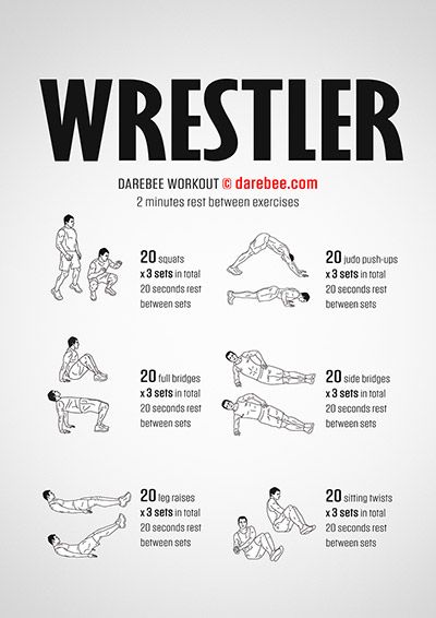 DAREBEE Workouts Wrestling Workout, Workouts Plan, Career Plan, Wrestling Coach, Powerlifting Training, Superhero Workout, Healthy Journey, Trening Sztuk Walki, Ab Workout Plan