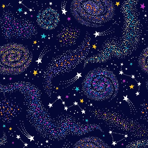 Space Exploration Illustration, Shooting Star Drawing, Wall Decor Purple, Space Wall Decor, Galaxy Wall Art, Galaxy Canvas, Galaxy Drawings, Wall Art Space, Drawing Stars