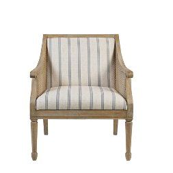 Martha Stewart Furniture, Caned Armchair, Accent Chairs & Armchairs, Armchair Bed, Patterned Armchair, Accent Arm Chairs, Coastal Furniture, Black Furniture, Chair Types