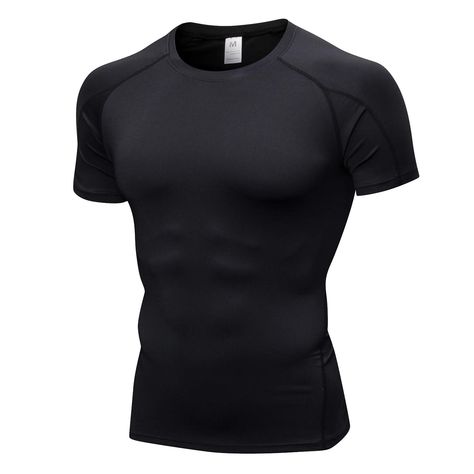 Compression T Shirt, Leggings Fitness, Sport Shirts, Mens Compression, Mens Workout Shirts, Sports Running, Compression Shirt, Slim Fit Shorts, Athletic Shirts