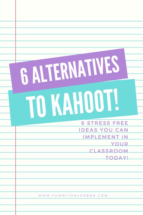 Kahoot Ideas, Algebra 2, Algebra 1, Unpopular Opinion, Math Review, Learning Ideas, Math Concepts, Digital Learning, Math Classroom