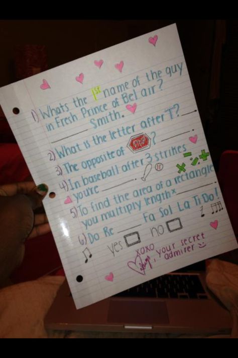 A cute way how to ask a girl out(: Humour, Quotes Drawings, Asking Someone Out, Ask Out, Fresh Prince Of Bel Air, Secret Admirer, Prince Of Bel Air, Beating Heart, To Infinity And Beyond