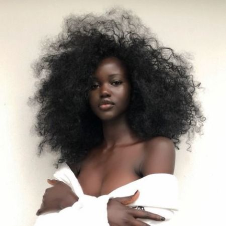 From refugee to the stunning runway of a fashion show, Adut Akech has made a name for herself in the fashion industry. This 20 years old is known for her fierce walk, makeup, street style, and charming aura. Know more about her, right here. Adut Akech, 사진 촬영 포즈, Pelo Afro, Dark Skin Beauty, Melanin Beauty, Beautiful Dark Skin, Dark Skin Women, Different Hairstyles, African Beauty