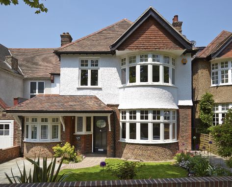 1930 House Exterior, 1920s House Exterior, 1930s House Exterior Uk, Edwardian House Exterior, 1930 House Renovation, Semi Detached House Extension, 1930s House Extension, Victorian Semi Detached House, 1930s Semi Detached House