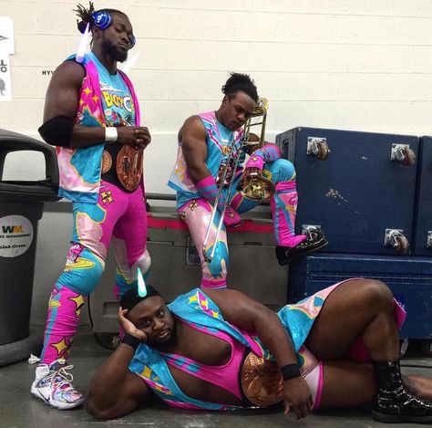 New Day Wwe, The New Day Wwe, Xavier Woods, Randolph Mantooth, Raw Wwe, Wwe Tag Teams, Wwe Tna, Lost In The Woods, Pro Wrestler
