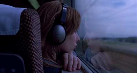 "I don't want to leave. So don't. Stay here with me. We'll start a jazz band." - Lost inTranslation (Sofia Coppola, 2003).  Starring Scarlett Johansson, Bill Murray.    #cinema #film #movie #citation #quote #lostintranslation #scarlettjohansson #train #casque Paulo Coelho, Lost In Translation Movie, Lost In Traslation, Poetic Cinema, Sofia Coppola Movies, Sophia Coppola, Movies Scenes, Travel Movies, I Love Cinema