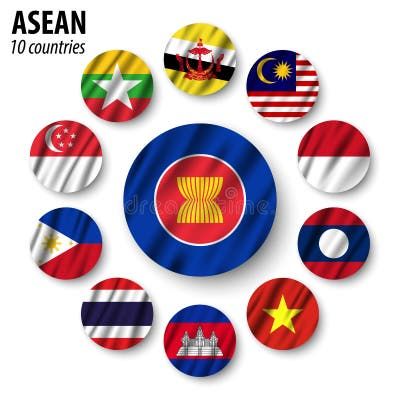 Flag Asean Association Southeast Asian Nations Membership Stock Illustrations – 72 Flag Asean Association Southeast Asian Nations Membership Stock Illustrations, Vectors & Clipart - Dreamstime Asean Flag, All World Flags, Asean Family, Asian Flags, Korea Map, Sejarah Asia, Countries And Flags, Asia Tenggara, Community Logo