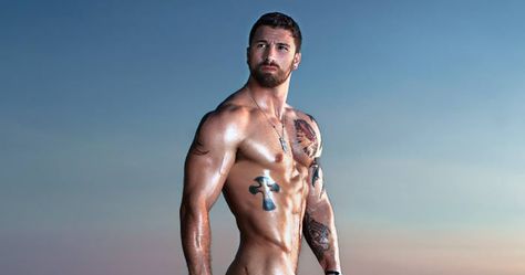 Sexy Wounded War Veterans Show They're Confident Enough To Be Hot Models | Bored Panda Occupational Therapy, Therapy Tattoo, Michael Stokes, Photography Series, Chris Evans Captain America, Photo Series, American Heroes, Man Photo, Hottest Models