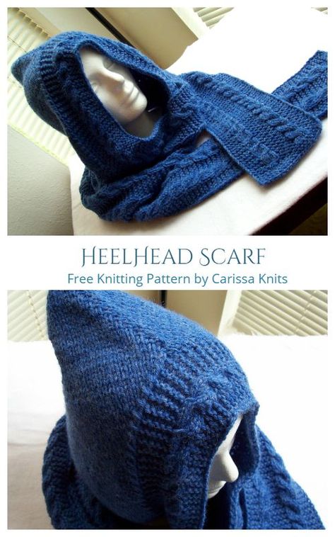 Knit Hooded Scarf Free Knitting Patterns - Knitting Pattern Amigurumi Patterns, Hood Scarf Knitting Pattern, Scoodie Knitting Pattern Free, Knit Snood Pattern Free, Knitted Hooded Scarf Pattern Free, Knit Hooded Scarf Pattern, Hooded Scarf Knitting Pattern Free, Hooded Cowl Knitting Pattern Free, Hooded Scarf Free Pattern