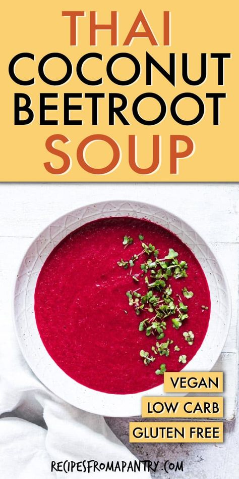 Beet Recipes Soup, Vegan Beet Soup, Beet Root Soup, Beetroot Soup Recipe, Smooth Soup Recipes, Beets Soup, Recipe Beets, Blended Soup, Beet Soup Recipes