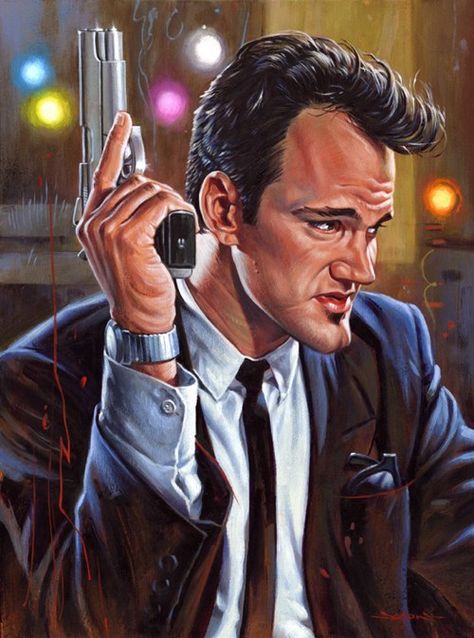 Jason Edmiston, Don Vito Corleone, Quentin Tarantino Films, Quentin Tarantino Movies, Tarantino Films, Mr Brown, Gangster Movies, Spoke Art, Reservoir Dogs