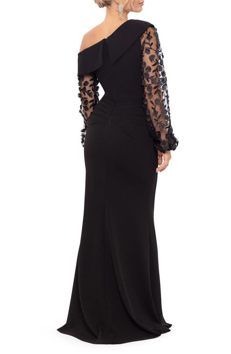 Elegant Mother Of The Bride Dresses Long, Designer Mother Of The Bride Dresses, Mother Of Bride Black Dress, Black Mother Of The Bride Dress, Mother Of The Groom Dresses For Fall, Plus Size Black Tie Event Dresses, Black Evening Gown Elegant, Dresses For Formal Events, Black Tie Event Dresses