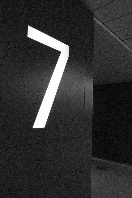 (2011-07) 7 Seven Logo, Number Wallpaper, Instagram Feed Tips, R Wallpaper, Lucky 7, Lighting Design Interior, Number 7, كريستيانو رونالدو, Lucky Number