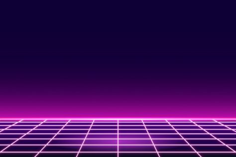 Pink grid neon patterned background vector | free image by rawpixel.com / Aum Neon Background Aesthetic, Vr Background, Arcade Background, Paper Texture Background Design, Neon Patterns, Rosas Vector, Pink Grid, Background Neon, Neon Background