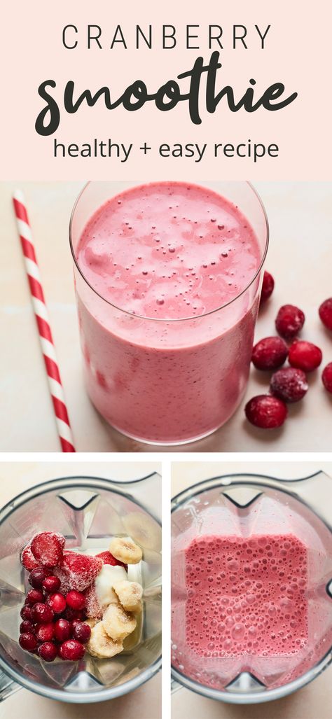 Smoothies With Cranberry Juice, Frozen Cranberry Smoothie, Raw Food Smoothies, Cranberry Smoothie Healthy, Smoothie With Cranberry Juice, 100% Cranberry Juice, Frozen Cranberry Recipes Healthy, Cranberry Juice Smoothie Recipes, Cranberry Juice Smoothie