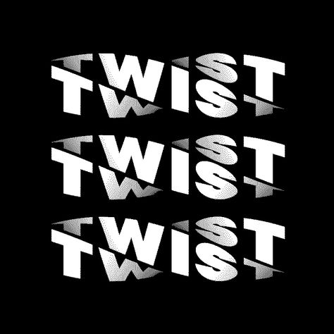 Edgy Typography, Block Typography, Typography Animation, Kinetic Type, Golden Wolf, Inspiration Typographie, Motion Graphics Typography, Animation Types, 타이포그래피 포스터 디자인