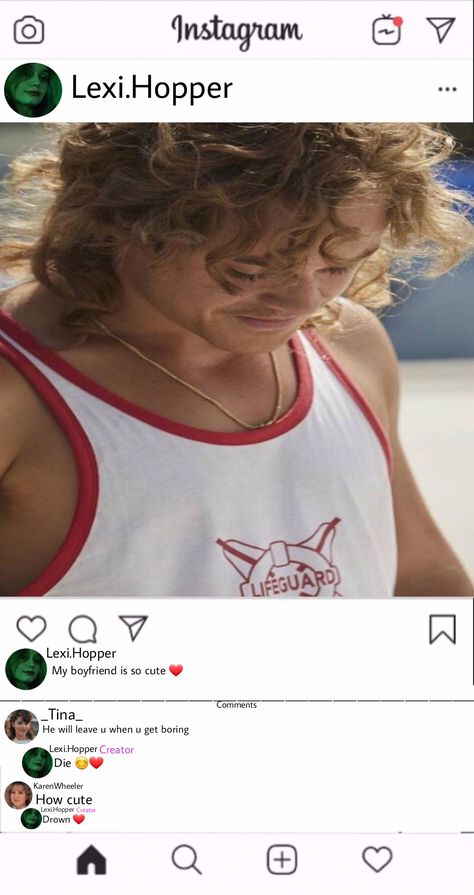 Billy Hargrove Lifeguard, Billy Hargrove, Stranger Things, The Creator, Mens Tops, Women's Top, Quick Saves