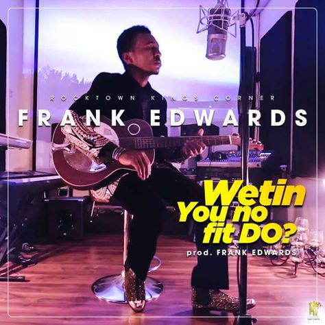 Gospel Music Frank Edwards - 'Wetin you no fit do?'     DOWNLOAD  MUSIC SHOP Frank Edwards, Singing Hallelujah, Christian Rock, Gospel Singer, Music Page, Praise Songs, Gospel Song, Christian Songs, Worship Songs