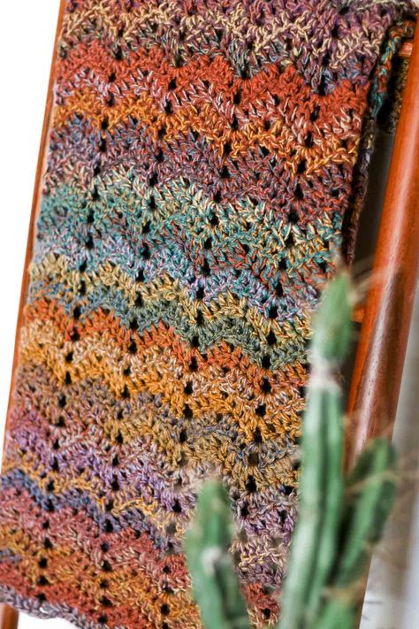 Variated Yarn Crochet Patterns, Premier Puzzle Yarn Patterns, Ripple Crochet Blanket Pattern, Crochet With Mandala Yarn, Crochet Easy Blanket Pattern, Blanket Patterns Crochet Free, Ripple Blanket Crochet Pattern, Mandala Yarn Crochet Patterns Blanket, Free Crochet Afghan Patterns Unique
