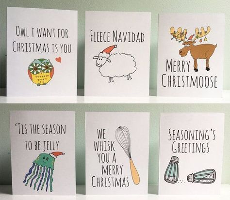 Natal, Christmas Card Puns, Funny Christmas Puns, Merry Christmoose, Christmas Humor Ecards, Punny Cards, Christmas Ecards, Christmas Puns, Cute Christmas Cards