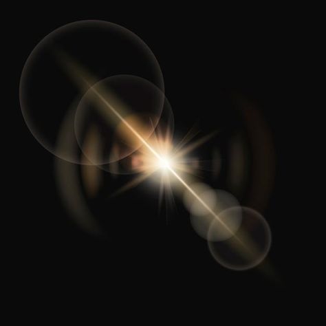 Yellow lens flare vector with ring ghost... | Free Vector #Freepik #freevector #gold #abstract #design #light Spark Effect, Lens Flare Photoshop, Lense Flare, Spark Light, Lens Flare Effect, Photoshop Lighting, Studio Backdrops Backgrounds, Sparkles Background, Vector Border