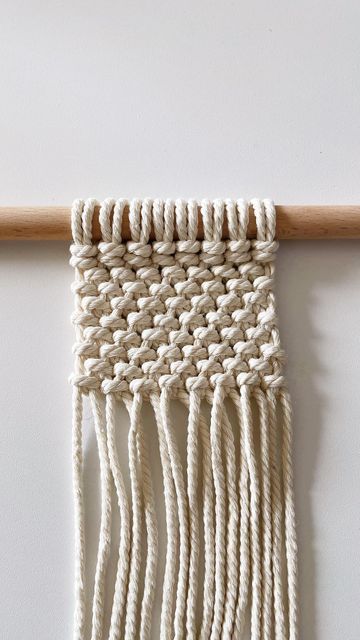 🌸Bochiknot on Instagram: "Knitted Blanket Pattern with Reverse Overhand knots If you turn the pattern around, it’ll be the front side of the knitted blanket with Overhand knots 🤭. Try this knot pattern next time for your base pattern and let me know what you think! #DIYmacrame #macrame #DIY" Knot Pattern, Overhand Knot, Knitted Blanket, Macrame Knot, Blanket Knitting Patterns, Macrame Knots, Macrame Diy, Knitted Blankets, Blanket Pattern