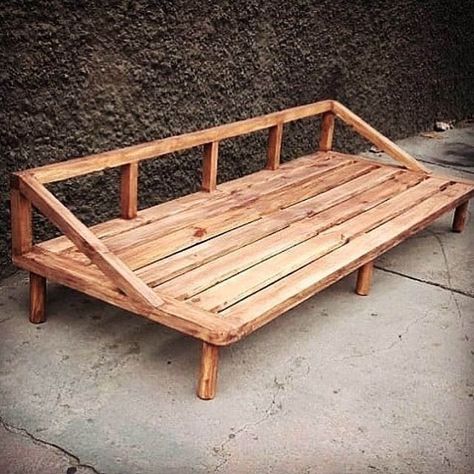 Simple Garden Furniture Ideas, Outdoor Storage Ideas, Diy Outdoor Storage, Diy Daybed, Garden Furniture Design, Diy Couch, Diy Garden Furniture, Diy Ikea Hacks, Diy Ikea