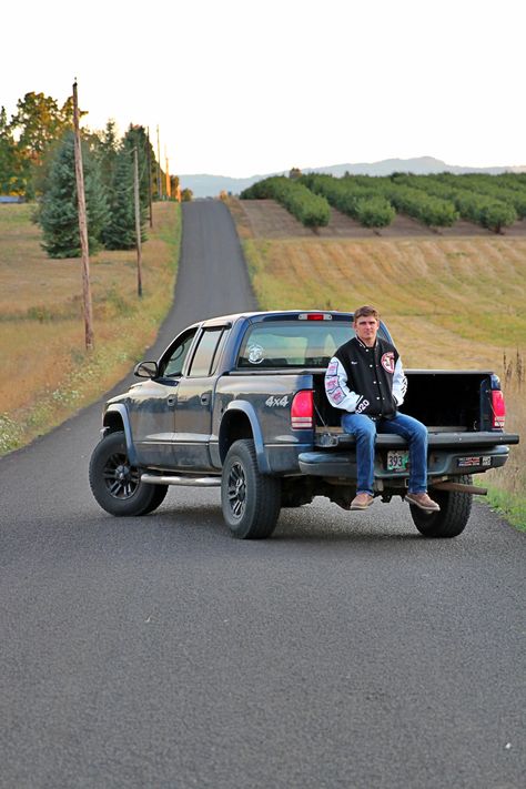 Guys Senior Pics Ideas, Senior Pictures With Pickup Truck, Senior Pic With Truck, Guys Senior Pics With Truck, Poses With Truck Men, Outdoor Poses Ideas, Senior Guy Poses With Truck, Male Senior Poses Photo Ideas, Guy With Truck Photoshoot