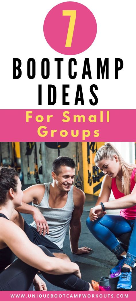 Fun Bootcamp Ideas For Small Groups Group Fitness Class Ideas, Bootcamp Workout Plan, Circut Training, Bootcamp Games, Best Hamstring Stretches, Fun Fitness Games, Bootcamp Ideas, Hamstring Stretches, 20 Minute Hiit Workout