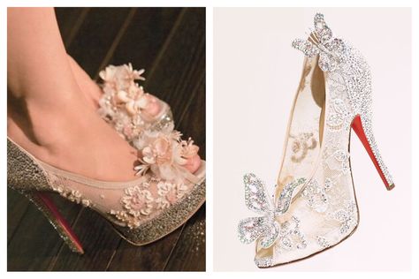 Christian louboutin shoes in both burlesque and cinderella, both beautiful shoes Weeding, Christian Louboutin Shoes, Burlesque Heels, Burlesque Shoes, Queen Wedding, Queen Wedding Dress, Fantastic Fashion, Louboutin Shoes, Beautiful Shoes