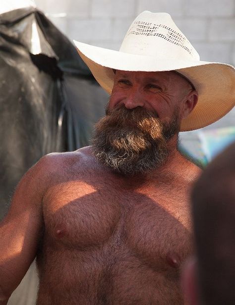Source: Tumblr  Year: 2016  This man falls into the category of bears because of his hairy large physique. Tumblr, Beard And Mustache Styles, Mens Facial, Mustache Styles, Beard Envy, Red Beard, Epic Beard, Handsome Older Men, Ginger Beard