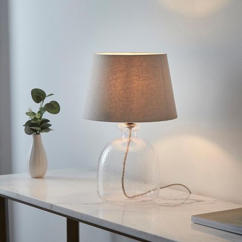 🤩Definitely my new favourite table lamp!! The Lyra & Cici table lamp! Traditional Interior, Lounge Lighting, Grey Table Lamps, Table Lamp Base, Black Floor Lamp, Black Table Lamps, Natural Fabric, Table Light, Flush Ceiling Lights