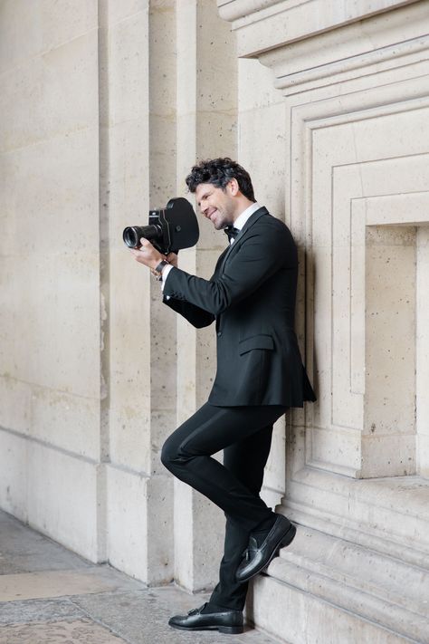 Groom is videoing his bride from his point of view on an old film camera during wedding elopement in Paris, France, photographed by Brittany Navin Photography, an Ottawa based destination wedding photographer. Old Film Camera, Old Film, Ottawa Ontario, Wedding Day Timeline, Beautiful Dream, My Favorite Image, Wedding Elopement, Most Romantic, Our Wedding Day