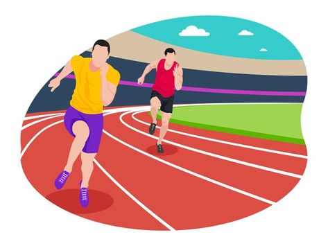 Olympic Games Illustration, Male Runner, Running Illustration, Running Images, Games Illustration, In Icons, Sport Icon, Game Illustration, Sports Day