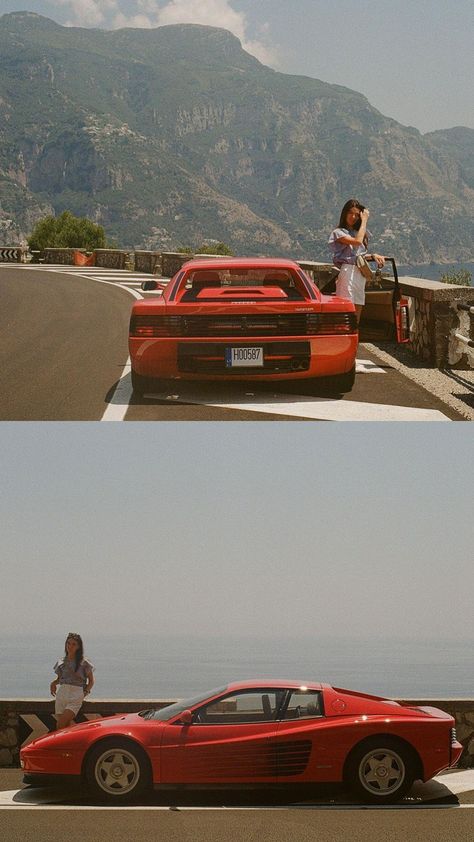 Ferrari Testarossa Ferrari Testarossa Koenig, Ferrari Testarossa Aesthetic, Vintage Ferrari Aesthetic, Ferrari Testarossa Wallpaper, Cars Aesthetic Luxury, Vintage Cars Aesthetic, Old Luxury Cars, Ferrari F1 Aesthetic, Testarossa Ferrari